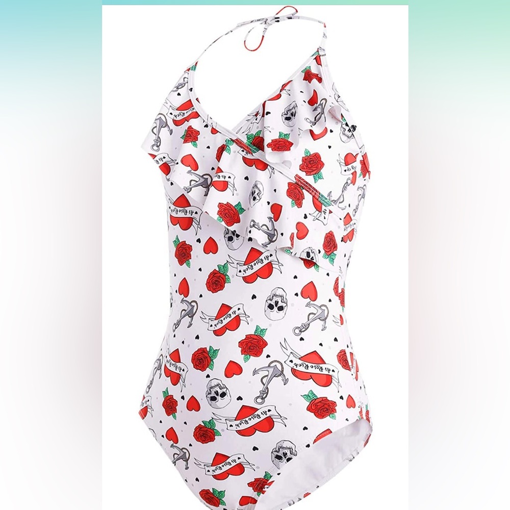 New girls bathing suit size 14